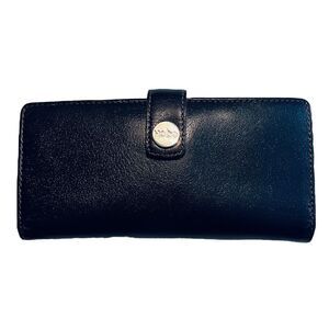 HOBO Black Leather Wallet